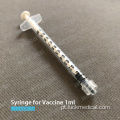 Seringa de vacina de 1 ml para covid